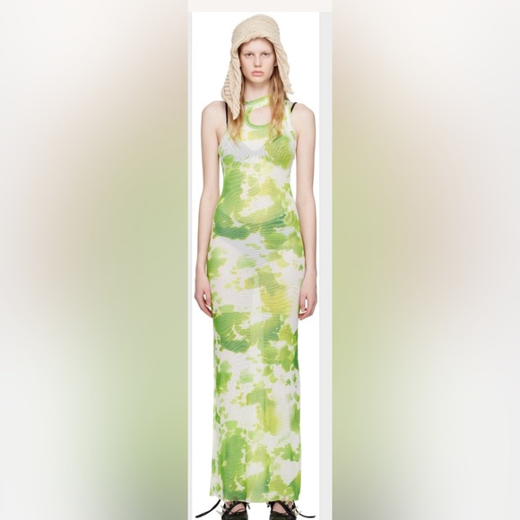 Ottolinger Dresses & Skirts - NWOT Ottolinger Green Tie-Dye Maxi Dress